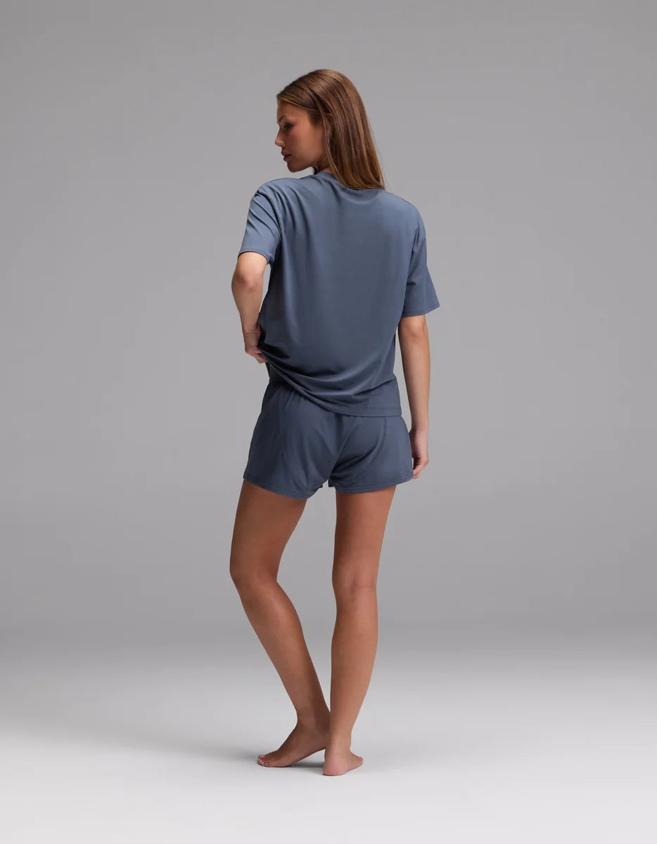 Women's First Layer Pajama Short Sleeve Tee & Boxer Short Set